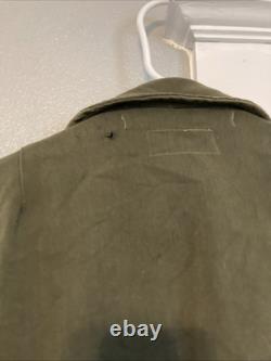 Vintage Flight Suit Gabardine M Short USAAF Army Air Force Type L-1 Blue Bell