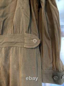 Vintage Flight Suit Gabardine M Short USAAF Army Air Force Type L-1 Blue Bell