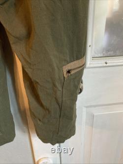 Vintage Flight Suit Gabardine M Short USAAF Army Air Force Type L-1 Blue Bell