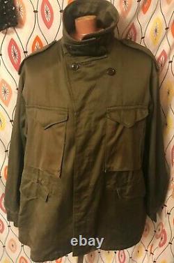 Vintage M-1943 ARMY AIR FORCE WWII FIELD JACKET Task Force Butler