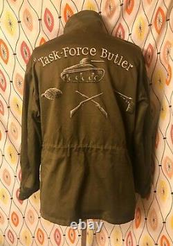 Vintage M-1943 ARMY AIR FORCE WWII FIELD JACKET Task Force Butler