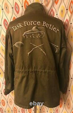 Vintage M-1943 ARMY AIR FORCE WWII FIELD JACKET Task Force Butler