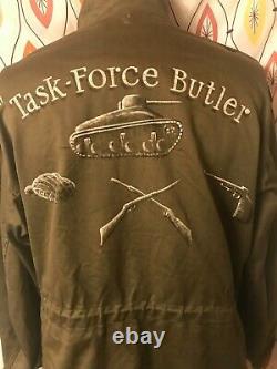 Vintage M-1943 ARMY AIR FORCE WWII FIELD JACKET Task Force Butler