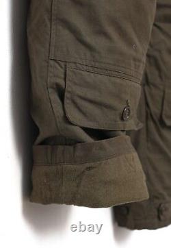 Vintage Men US ARMY Air Forces Military Type A-10 Pants Pilot Flying WW2 Size 40