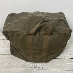 Vintage Military Army Air Force Aviator Kit Bag AN-6505-1 WWII Era