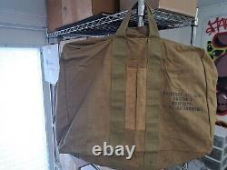 Vintage Military Army Air Force Aviator Kit Bag AN-6505-1 WWII Era Rare