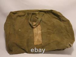 Vintage Military Army Air Force Aviator Kit Bag AN-6505-1 WWII Era Rare