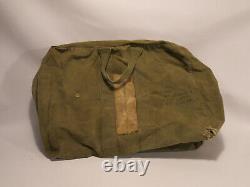 Vintage Military Army Air Force Aviator Kit Bag AN-6505-1 WWII Era Rare