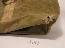 Vintage Military Army Air Force Aviator Kit Bag AN-6505-1 WWII Era Rare