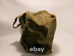 Vintage Military Army Air Force Aviator Kit Bag AN-6505-1 WWII Era Rare