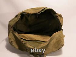 Vintage Military Army Air Force Aviator Kit Bag AN-6505-1 WWII Era Rare