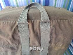 Vintage Military Army Air Force Aviator's Kit Bag AN-6505-1 WWII Era WINGS