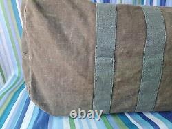 Vintage Military Army Air Force Aviator's Kit Bag AN-6505-1 WWII Era WINGS