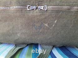 Vintage Military Army Air Force Aviator's Kit Bag AN-6505-1 WWII Era WINGS