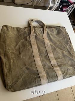 Vintage Naval Aircraft Factory WWII Aviators Kit Bag US Army Navy Air Force