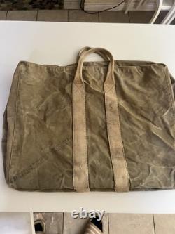 Vintage Naval Aircraft Factory WWII Aviators Kit Bag US Army Navy Air Force