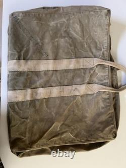 Vintage Naval Aircraft Factory WWII Aviators Kit Bag US Army Navy Air Force