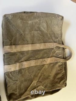 Vintage Naval Aircraft Factory WWII Aviators Kit Bag US Army Navy Air Force