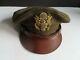 Vintage Original WW2 US Army Air Corps Pilot Officer Soft Billed Crusher Hat Cap