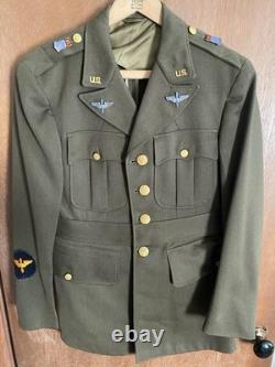Vintage Original WW2 US Army Air Force Cadet Uniform 1941 Named