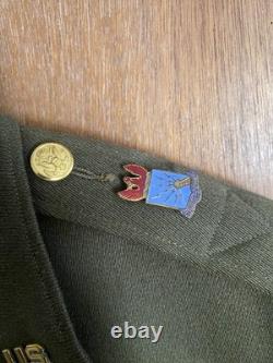 Vintage Original WW2 US Army Air Force Cadet Uniform 1941 Named