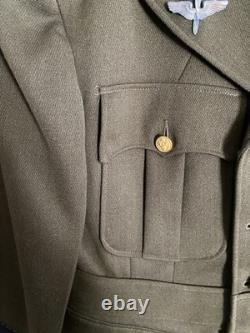 Vintage Original WW2 US Army Air Force Cadet Uniform 1941 Named