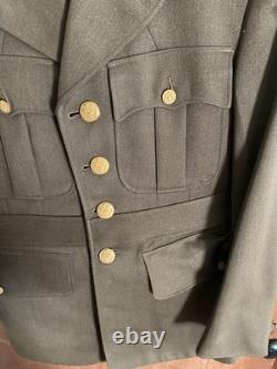 Vintage Original WW2 US Army Air Force Cadet Uniform 1941 Named