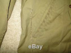 Vintage Original WW2 US Army Air Force M-41 Field Jacket Uniform Sz 38 -40