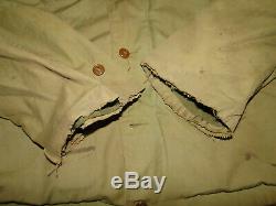 Vintage Original WW2 US Army Air Force M-41 Field Jacket Uniform Sz 38 -40