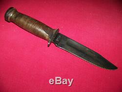 Vintage Original WWII Robeson Army & Navy Air Corp Knife WithSheath Excellent