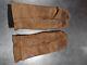 Vintage US ARMY AIR FORCE WWII PILOT BOMBER GUNNER LEATHER GLOVES