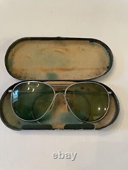 Vintage US Army Air Corps (WWII) Sunglasses With Case