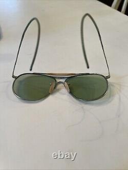 Vintage US Army Air Corps (WWII) Sunglasses With Case