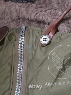 Vintage US Army Air Forces Flight Pants Type A-11 WWII #3219 Fur Lined- Size 30