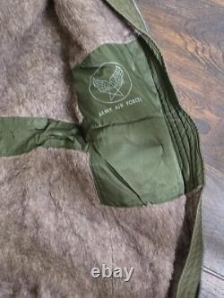 Vintage US Army Air Forces Flight Pants Type A-11 WWII #3219 Fur Lined- Size 30