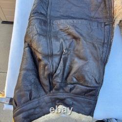 Vintage US Army Air Forces Type A-3 Bomber Sheepskin Leather Flight Pants 44