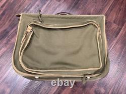 Vintage U. S Army Air Force Canvas Flyers Garment Bag Suitcase Type B-4