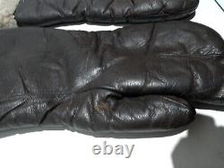 Vintage U. S. Army Air Force Shearling Gloves/Mittens A-9 WWII WW2