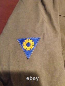 Vintage Us Military Ww2 U. S. Army Air Corps Uniform Coat Size 39r