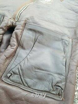 Vintage WW2 1940s US Army Air Forces B1 Shearling Flight Pants Trousers Mens L