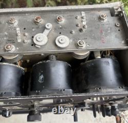 Vintage WW2 1945 US Military Naval Army Air Corp Bomber Instrument Panel Cluster