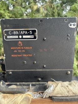 Vintage WW2 1945 US Military Naval Army Air Corp Bomber Instrument Panel Cluster