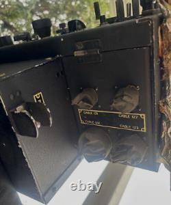 Vintage WW2 1945 US Military Naval Army Air Corp Bomber Instrument Panel Cluster