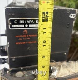 Vintage WW2 1945 US Military Naval Army Air Corp Bomber Instrument Panel Cluster