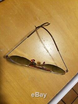 Vintage WW2 Era 1940s US Army Air Force US Navy USMC Pilots Aviator Sunglasses