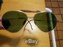 Vintage WW2 Era 1940s US Army Air Force US Navy USMC Pilots Aviator Sunglasses