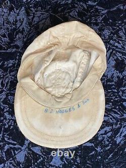 Vintage WW2 Korea US Army Air Corp Airplane Mechanic Workwear Cap Bainbridge GA