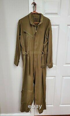 Vintage WW2 Type A-4 Drawing Air Force U. S. Army Flight Suit Size 40