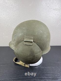 Vintage WW2 US Air Force M3 Bomber Pilot Flight Crew Flak Helmet