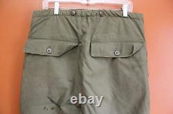 Vintage WW2 US Army Air Force Lined Flight Pants Trousers Type A-9 Tag Size 42